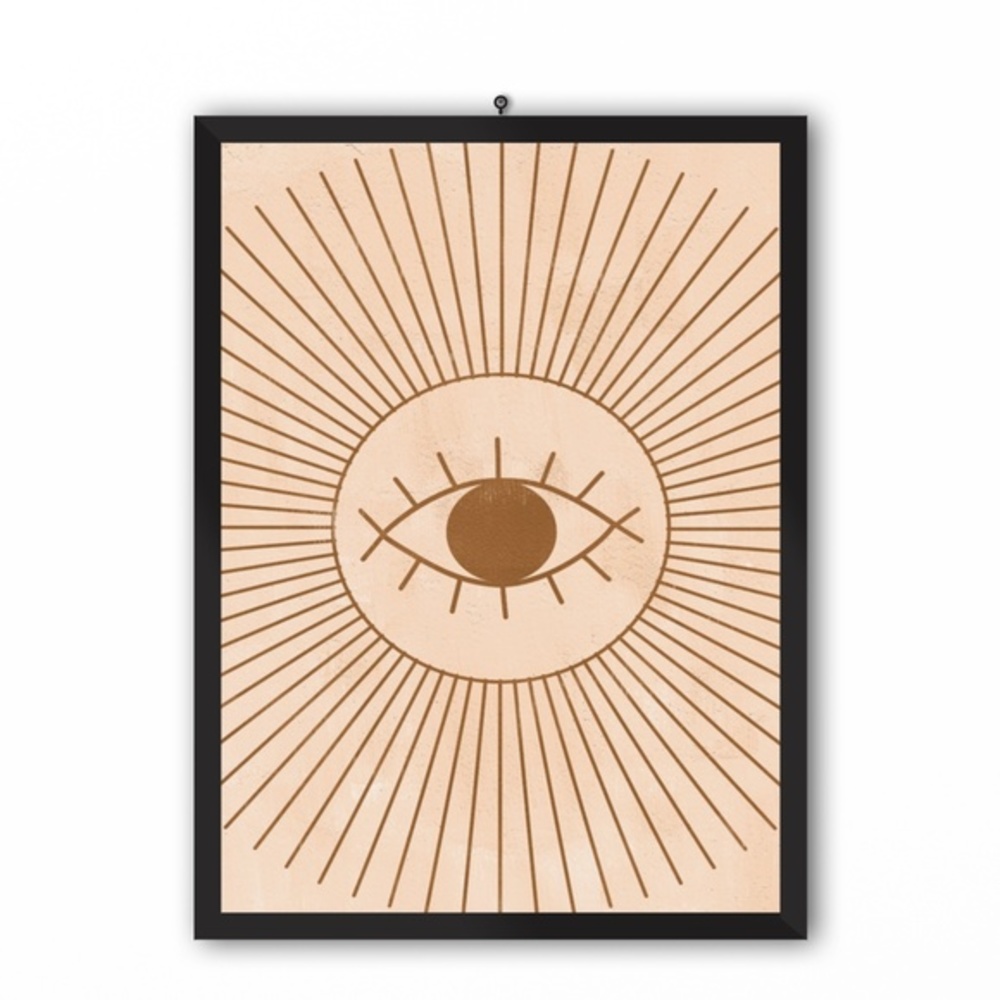 Wall Art Bohemian Celestial Print Poster Illustration Unframed - Picture 5 of 6